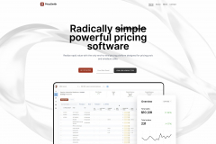 Branding and SaaS Redesign for Leading Pricing Software